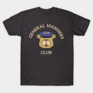 General Manners Club (White) T-Shirt